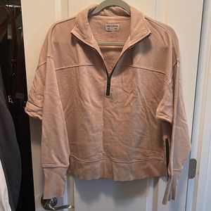 Life is Good quarter zip jacket